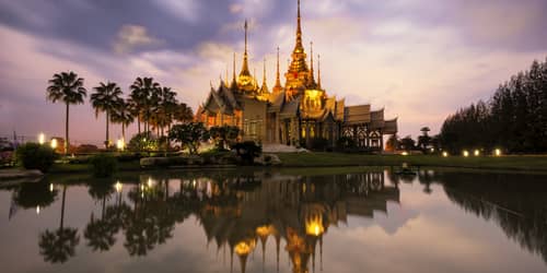 حجز طيران من مسقط إلى بانكوك